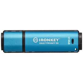 Kingston IronKey Vault Privacy 50 AES-256 verschlüsselter, FIPS 197 USB-Stick