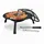 Relaxdays Feuerschale Ø 51 cm Schwarz