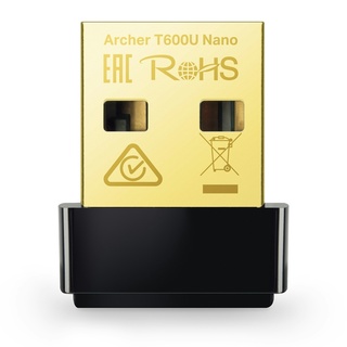 TP-Link AC600 Nano schwarz, 2.4GHz/5GHz WLAN, USB-A 2.0 [Stecker] Archer T600U Nano)