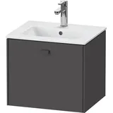 Duravit Waschtischunterschrank wandhängend „Brioso“ 52 × 44,2 × 41,9 cm, in Graphit Matt