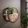 Feeling4Home Wandregal Ronde 50 x 50 x 25 cm Beige