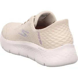 SKECHERS Go Walk Flex Off White Textile / Trim 40
