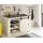 furn.design Unterschrank Küchenschrank 133 x 93 cm Weiß
