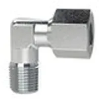 Riegler Winkel-Einschraubverschraubung, NPT, 3/8 a., Rohr-Ø12, Stahl verz.