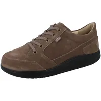 Finn Comfort FINNAMIC Huaraz Herren Schnürhalbschuhe braun Oxide Velour - 42 2/3 EU Weit