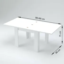 Dmora Dlirol 90 x 75 x 90 cm grau