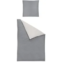 IRISETTE Koala 8487 Gestreift Grau 135 x 200 cm + 2 x 80 x 80 cm