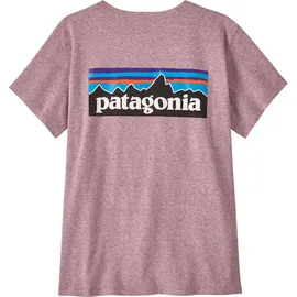 Patagonia P-6 Logo Responsibili-Tee Rosa S
