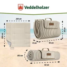 Veddelholzer Picknickdecke 200 x 200 cm