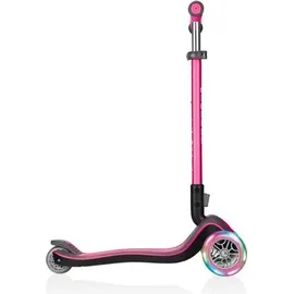 GLOBBER Elite Deluxe mit Leuchtrollen pink