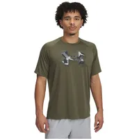 Under Armour Tech Print Fill Kurzarm-t-shirt - Marine OD