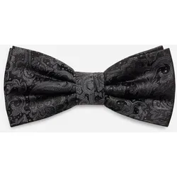 Fliege MONTI "FLAVIO", Damen, grau mit paisley, muster, Seide, klassisch, Fliegen, aus reiner Seide – mit edlem Paisley-Muster für festliche Anlässe