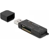 DeLock SuperSpeed USB Card Reader für SD / Micro SD / MS Speicherkarten
