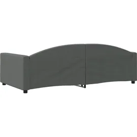 vidaXL Tagesbett 100 x 200 cm Dunkelgrau