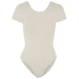 URBAN CLASSICS Damen Body Ladies Organic Stretch Jersey Body, Kurzarm Body für Frauen, Bio-Baumwolle, erhältlich in vielen Farben, Größen XS-5XL - XS