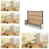 WallBedKing Schrankbett WallBedKing Schrankbett – Platzsparendes Vertikales Wandbett 200 cm 190 cm