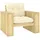 vidaXL Gartenstuhl 20,5 x 72 x 0 cm creme