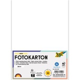 Folia Fotokarton weiß 300 g/qm 50 Blatt