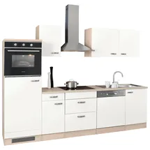 OPTIFIT Küchenzeile Faro 270 cm weiß