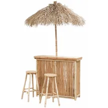 Boltze Hausbar 52 x 265 x 120 cm Bambus
