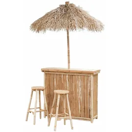 Boltze Hausbar 52 x 265 x 120 cm Bambus