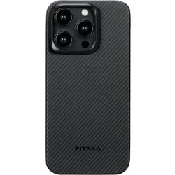 Pitaka MagEZ Case 4 600D for iPhone 15 Pro Black/Grey Twill