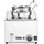 HENDI Set: Ranger + 2 4L-Behälter mit Deckel,, 8L, 220-240V/1000W, 604x332x(H)315mm