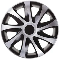 NRM Draco CS Radzierblende, 13 Zoll, schwarz/silber, 4er Set
