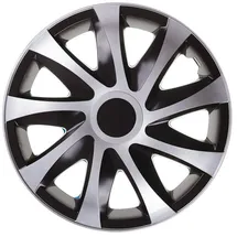 NRM Draco CS Radzierblende, 13 Zoll, schwarz/silber, 4er Set