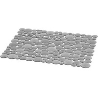 iDesign Spülbeckeneinlage Bubbli, Kunststoff, eckig, grau, 30,5 x 39,5 cm