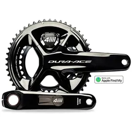 4iiii Precision 3+ Pro Dual Dura-ace Fc-r9200 Apple Find Kurbelgarnitur Mit Leistungsmesser - Black - 165 mm
