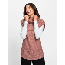 Witt Weiden Pullunder in rosenholz-meliert | Gr.: 48