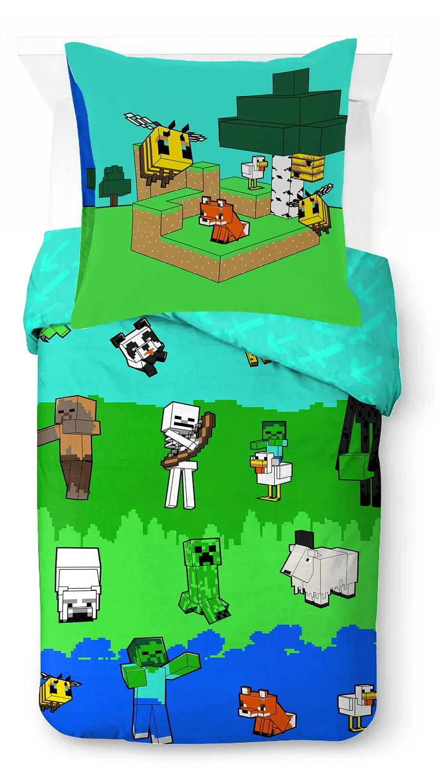 Kinderbettwäsche MINECRAFT 