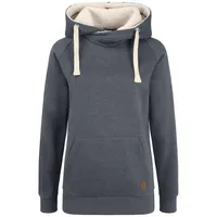 Oxmo Hoodie OXJulia Pile in blau | Gr.: S