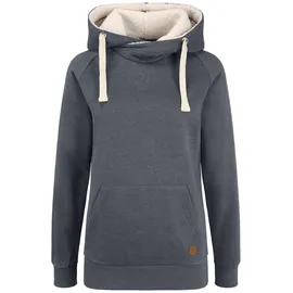 Oxmo Hoodie OXJulia Pile in blau | Gr.: S