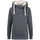 Oxmo Hoodie OXJulia Pile in blau | Gr.: S