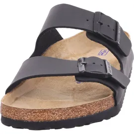 Birkenstock Arizona Weichbettung Birko-Flor schwarz 43