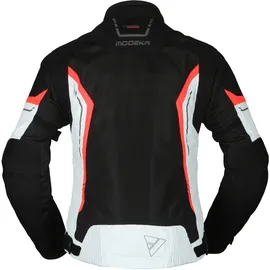 Modeka Khao Air Lady Textiljacke Schwarz/Grau/Gelb 48