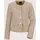 Madeleine Eleganter Tweed-Kurzblazer mit Metallknöpfen in beige | Gr.: 36