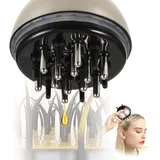 Kopfhaut Massagebürste, Kopfmassagegerät, 2 In 1 Haare Applikator Flasche,Kopfmassagegerät Kopfmassage Bürste Scalp Massager, Scalp Massager Für Haarbehandlung, Medizin, Ätherisches Ölserum