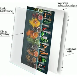 OEM Herdabdeckplatte 60x52 Schiefer schwarz