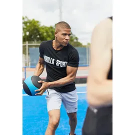 Gorilla Sports Medizinball aus Gummi, 1 - 10 kg Gewichte, mit griffiger Oberfläche, Grün - Slam Ball, Gewichtsball, Trainingsball,