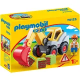 Playmobil 1.2.3 Schaufelbagger 70125