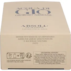 Giorgio Armani Acqua di Gio Absolu Eau de Parfum 125 ml