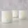 Boltze 6tlg. Windlicht White Ocean weiß Seestern Muschel Maritime Deko (2X 3 Motive)