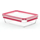 Tefal Glasbehälter rechteckig transparent 2 l