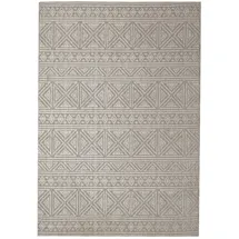 KADIMA DESIGN Teppich recycelt waschbar | Ethno-Geometrisches Design | Bouclé-Struktur & pflegeleicht, | 78x230cm
