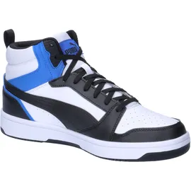 Puma Rebound V6 Sneaker, Black White Team Royal, 44 EU