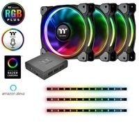 Riing Plus 12 RGB Kit 3x Fan +3x Lumi, Gehäuselüfter - 3er Set + 3x Lumi
