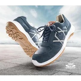 Lupriflex Blaumann 4-470 S3 WR flach blau wasserdicht, Größe: 46
